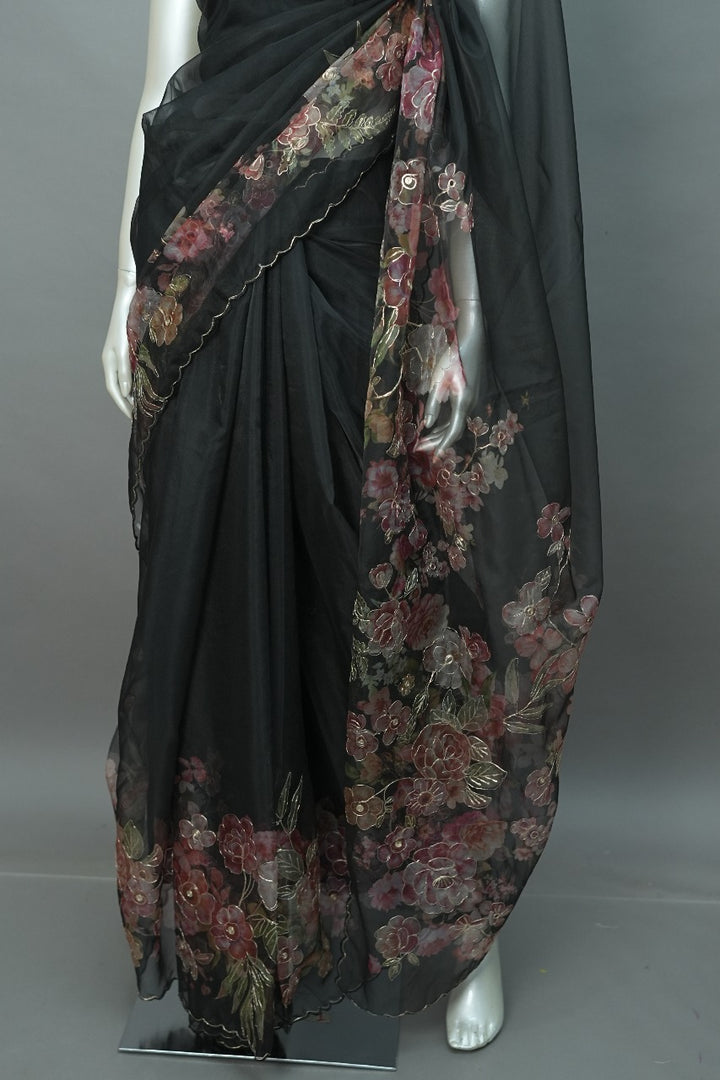 Organza Saree TSA3023