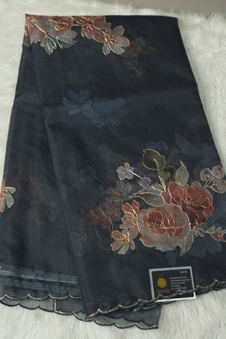 Organza Saree TSA3023