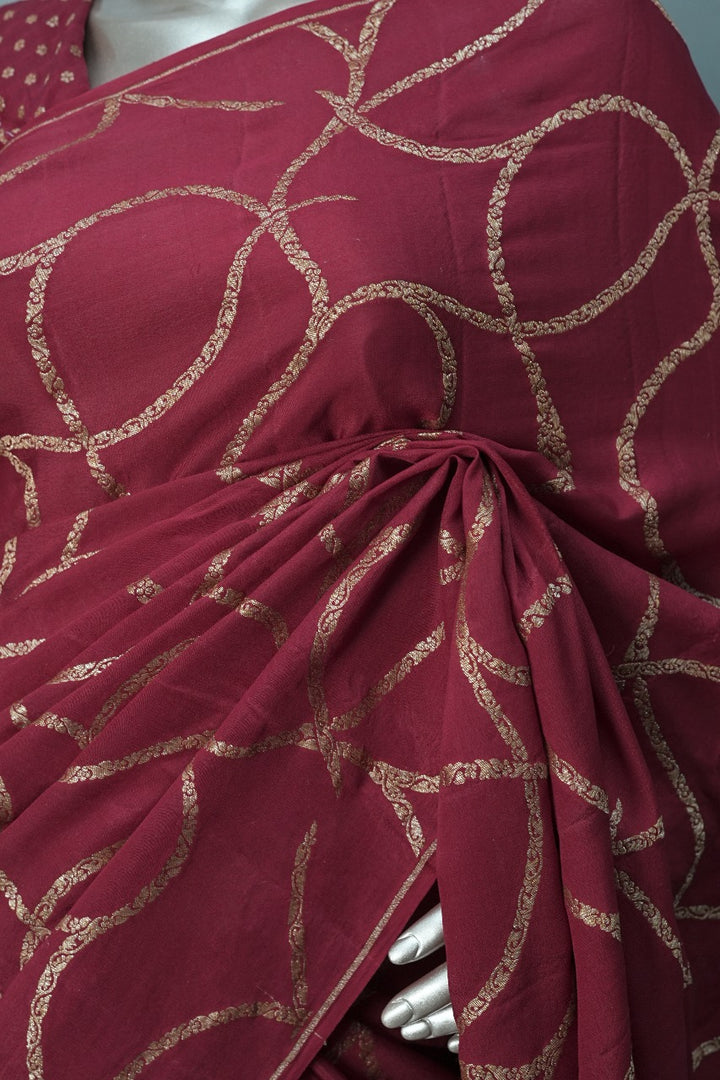 Crepe Saree TSA3028