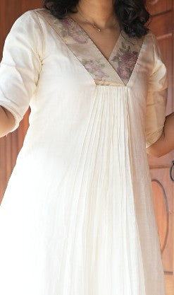A-Line Chanderi Kurta TKT2510