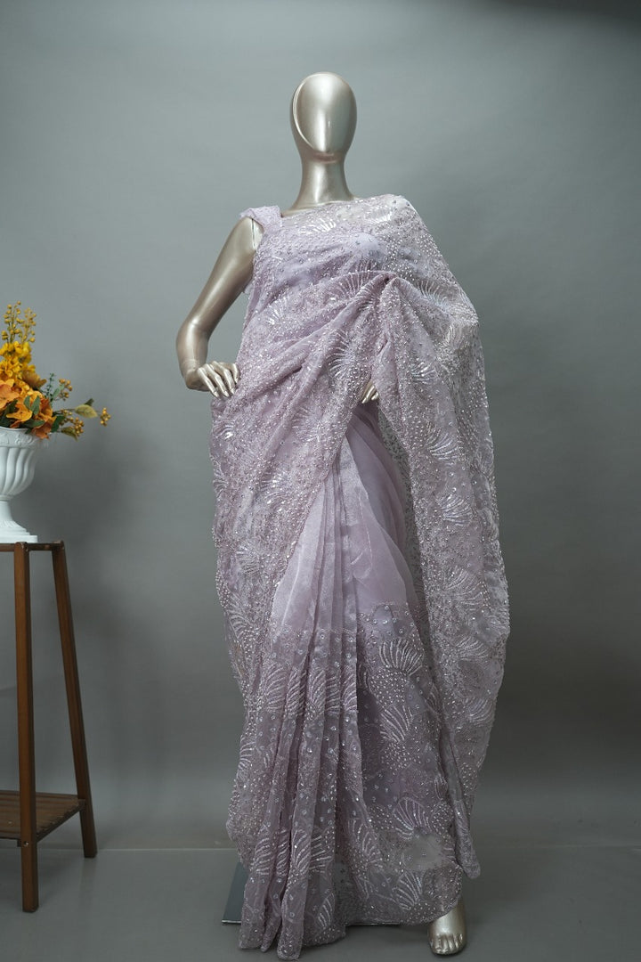 Organza Saree TSA3042