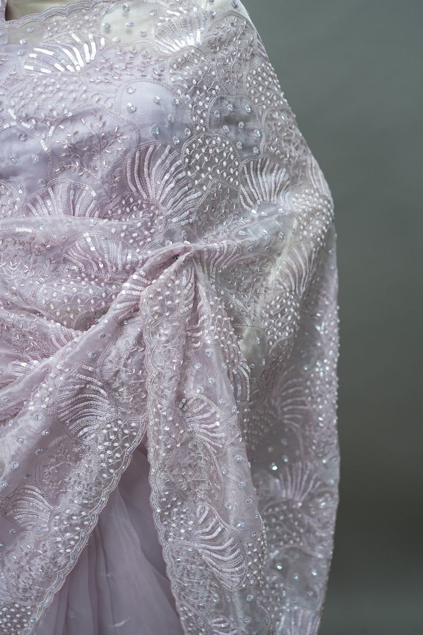 Organza Saree TSA3042