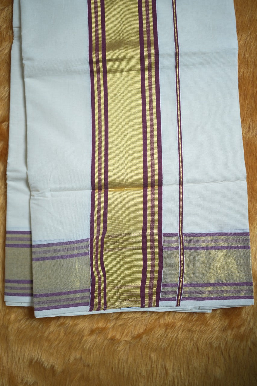 Kerala Cotton Saree TSA341