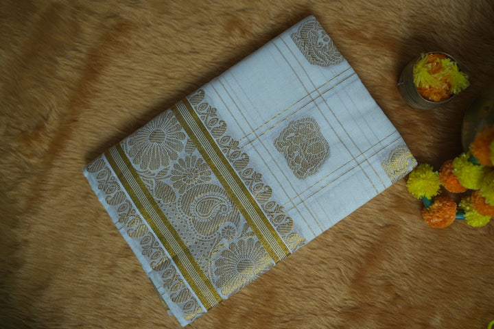 Kerala Cotton Saree TSA338