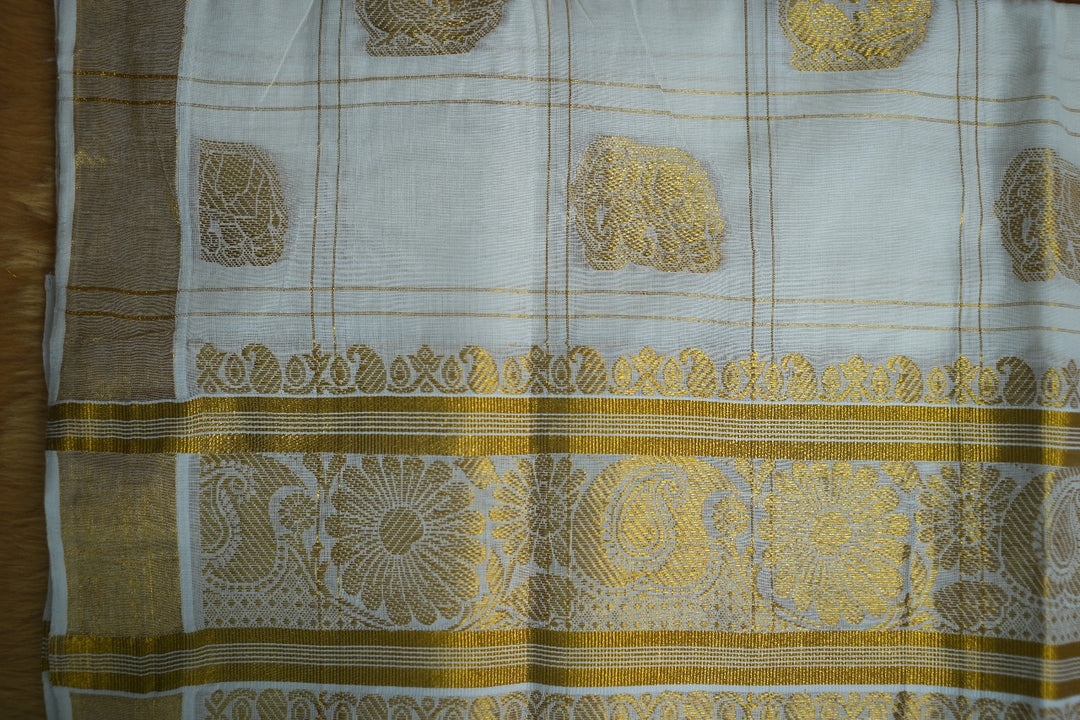Kerala Cotton Saree TSA338