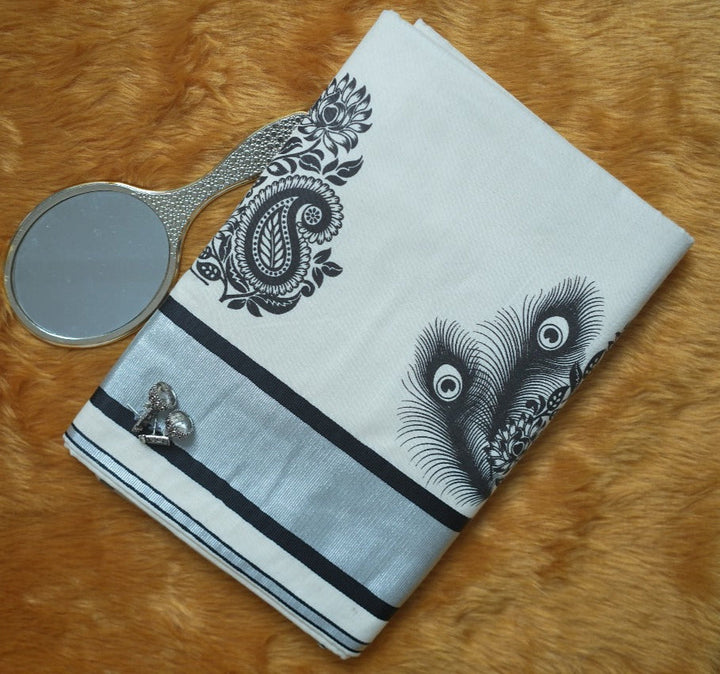 Kerala Cotton Saree TSA363
