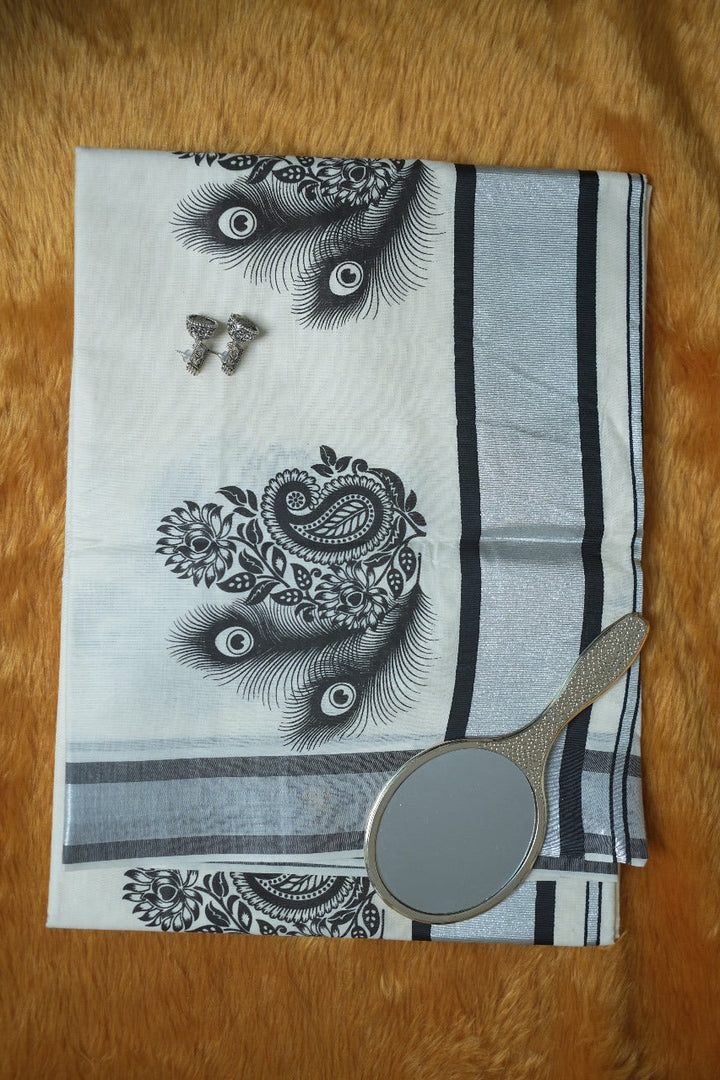 Kerala Cotton Saree TSA363