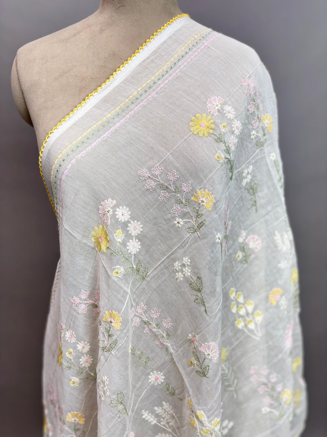 Chanderi Dupatta TDA3041