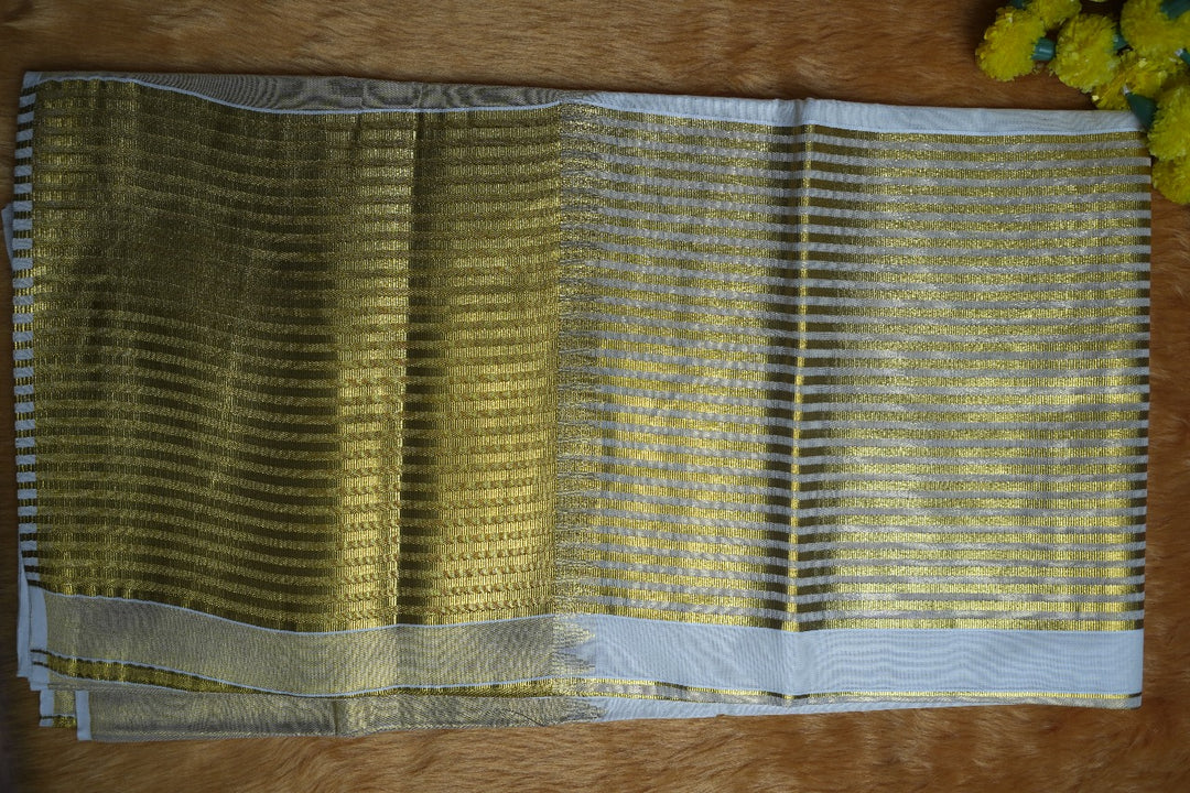 Kerala Cotton Saree TSA352