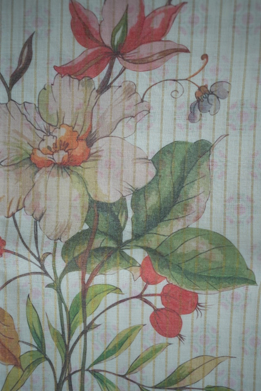 Digital Print Onam Saree TSA347