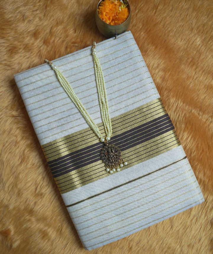Tissue Onam Saree TSA359