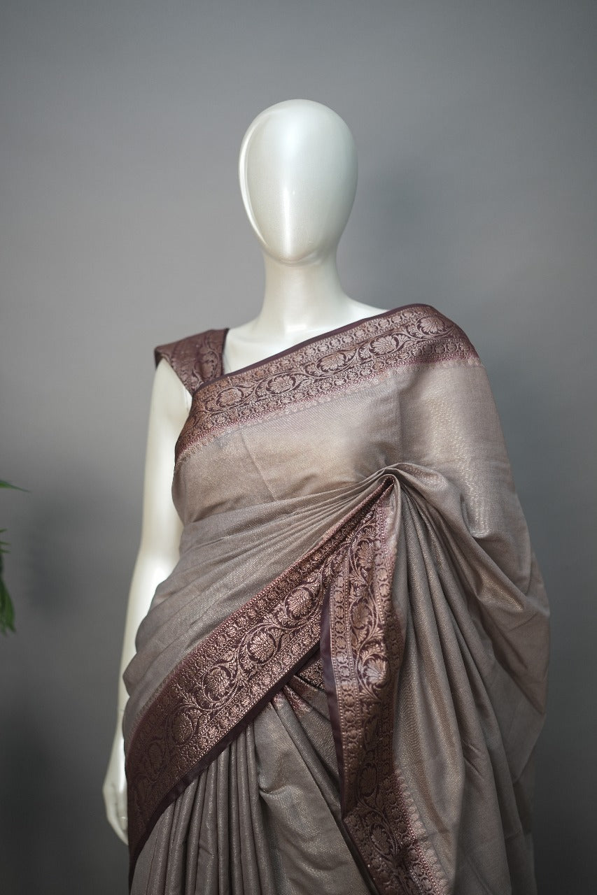 Semi Silk Saree TSA3054