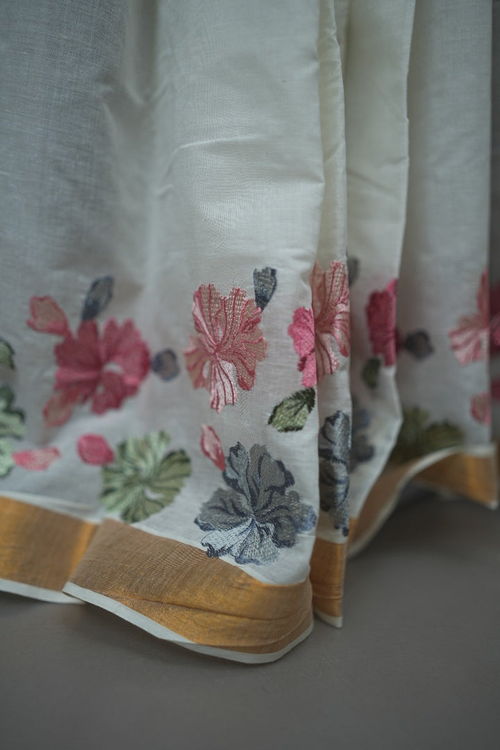 Kerala Cotton Saree TSA376