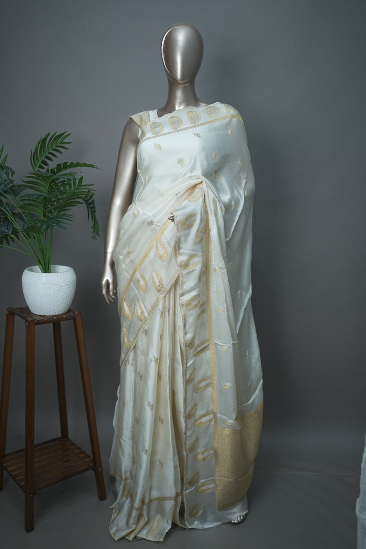 Satin Organza Saree TSA3059