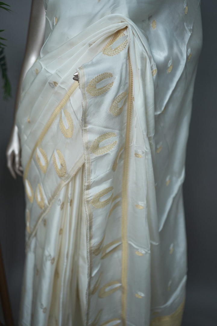 Satin Organza Saree TSA3059