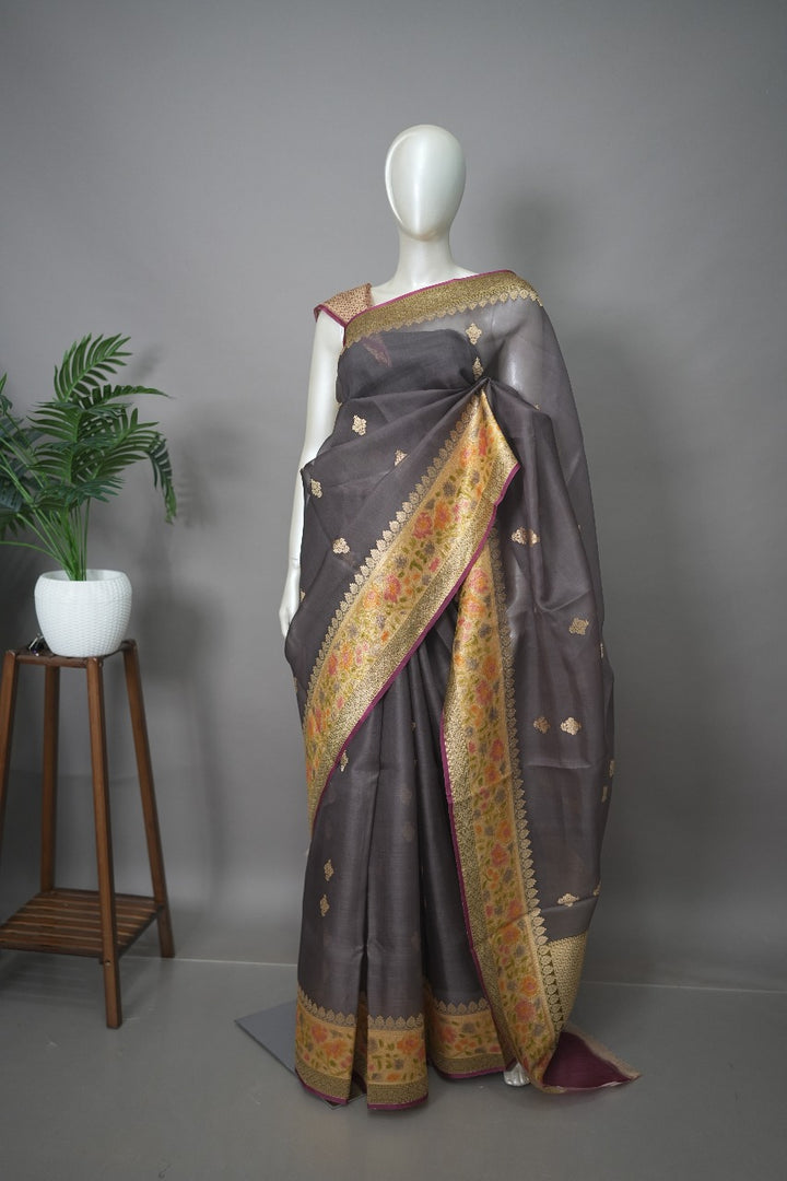 Kanchi Organza Saree TSA3061