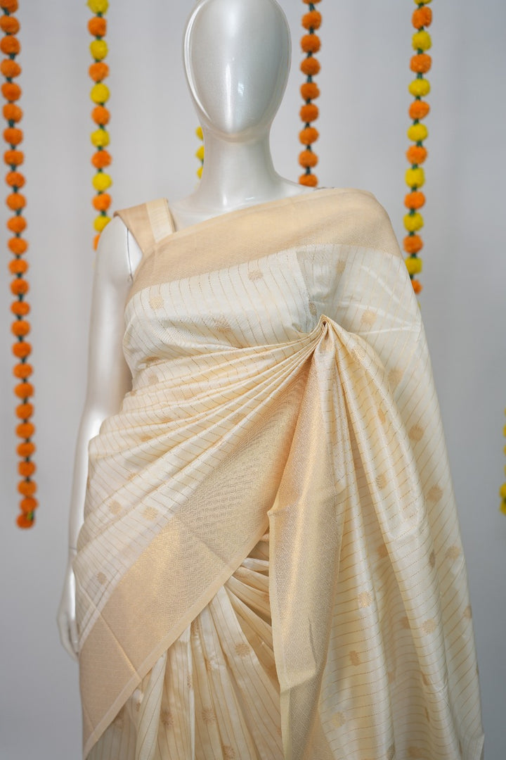 Satin Organza Saree TSA3076