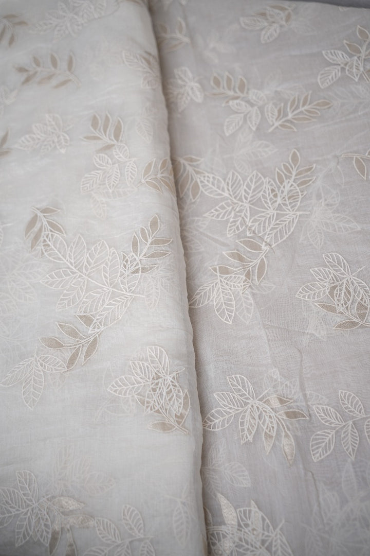 Chanderi Material With Applique Work TRF3078