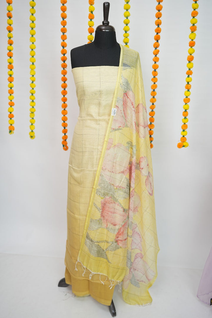 Tussar Checks Salwar TSS3082
