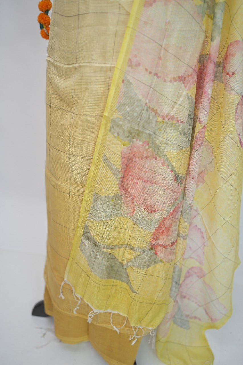 Tussar Checks Salwar TSS3082
