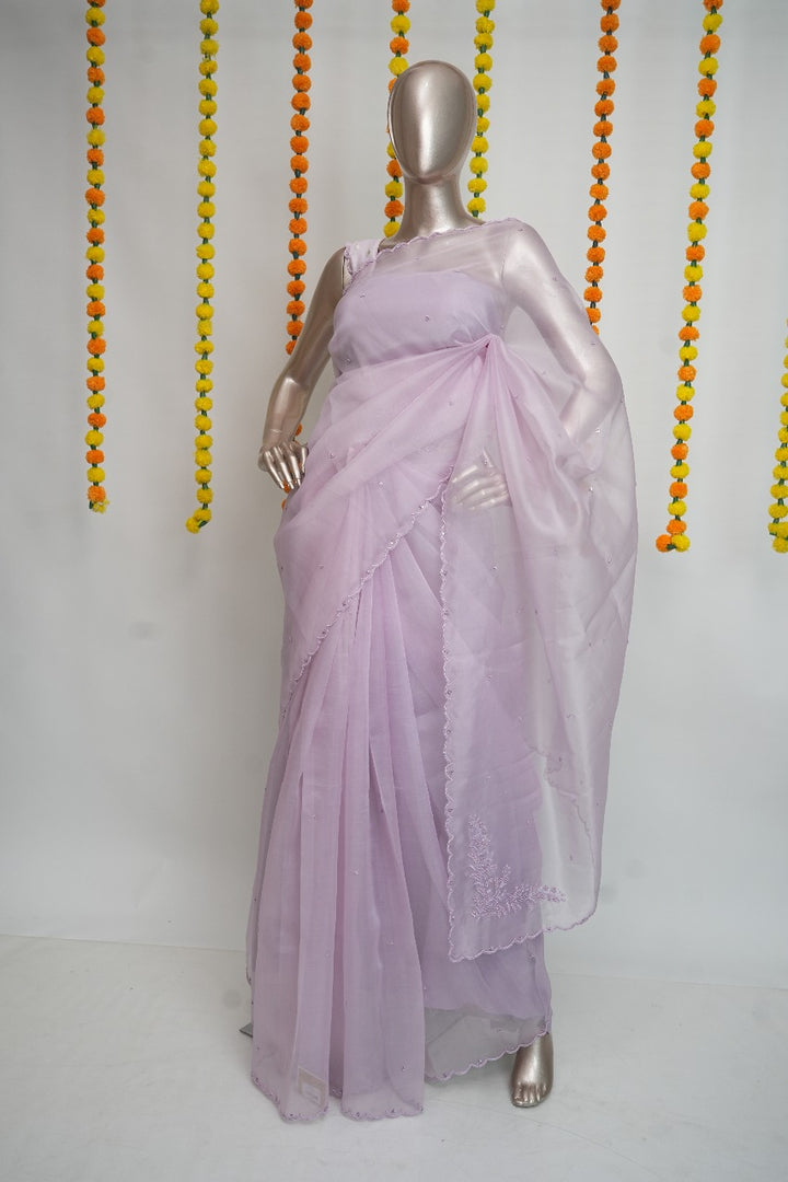 Organza Saree TSA3085