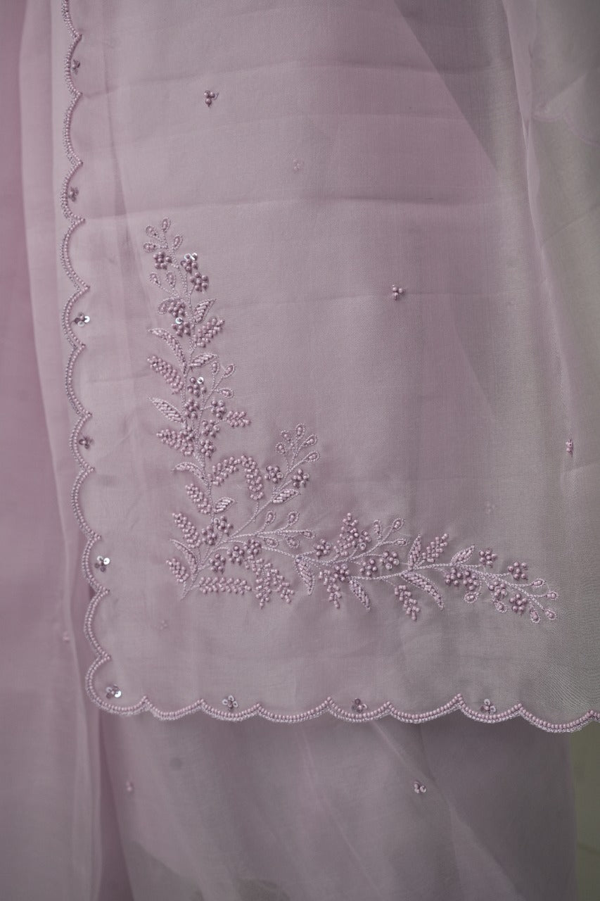 Organza Saree TSA3085