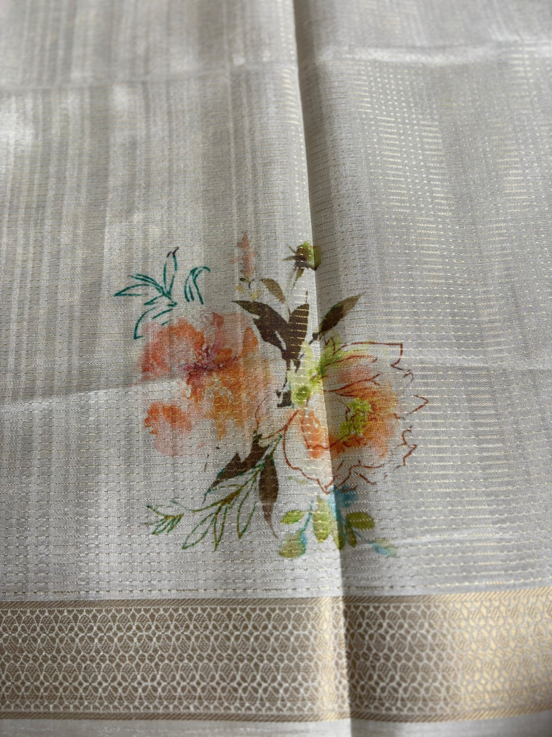 Un Stitched Dhawani TDA336