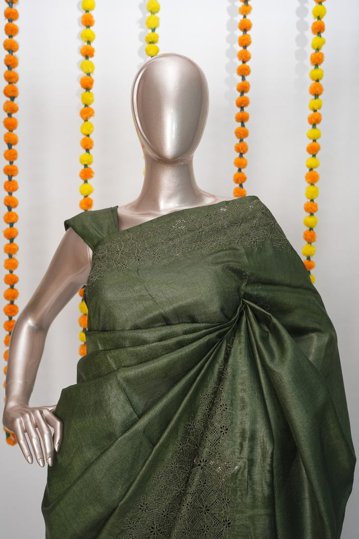 Tussar Silk Saree  TSA3102