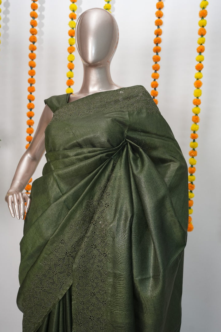 Tussar Silk Saree  TSA3102
