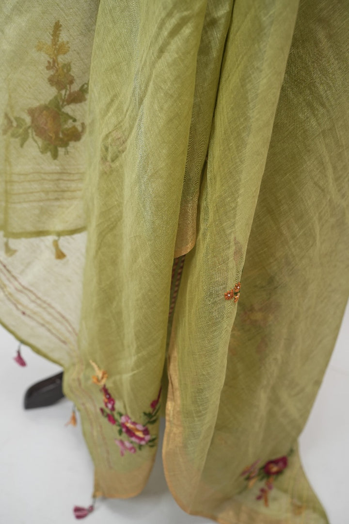 Linen Silk Salwar TSS3112