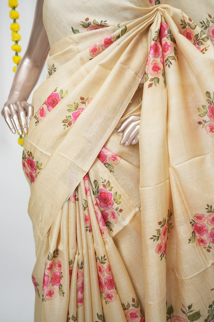 Tussar Saree TSA3114
