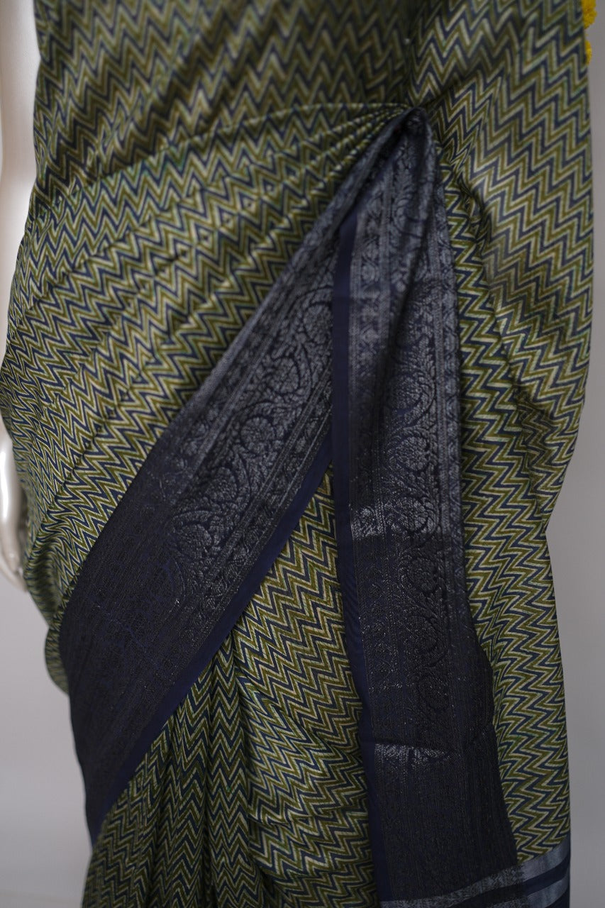 Maheshwari Chanderi Saree TSA3124