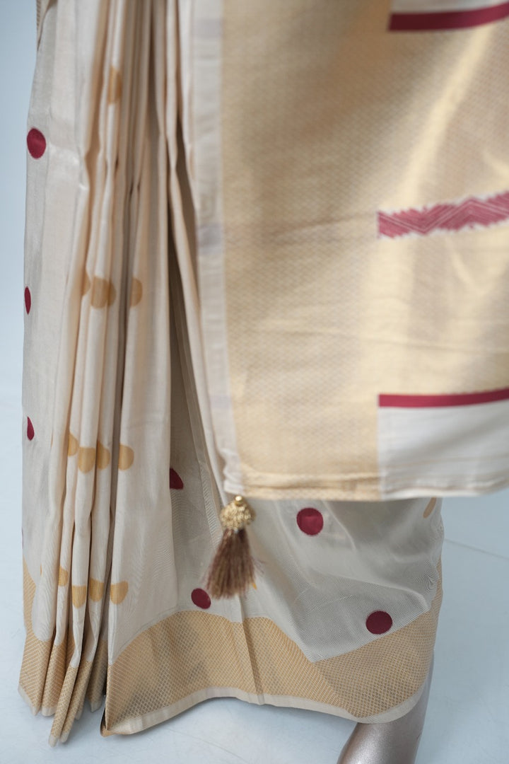 Polka Dot Saree TSA3145