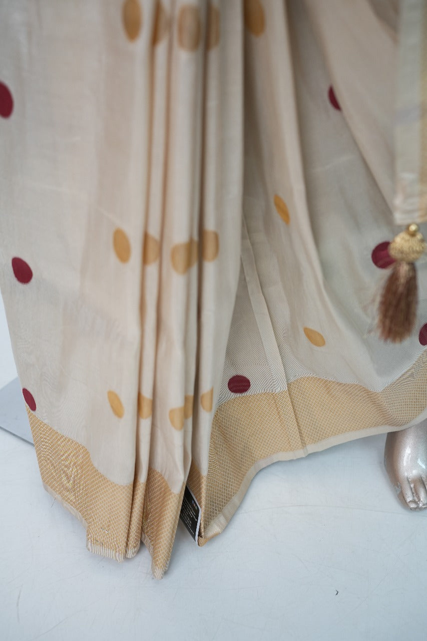 Polka Dot Saree TSA3145