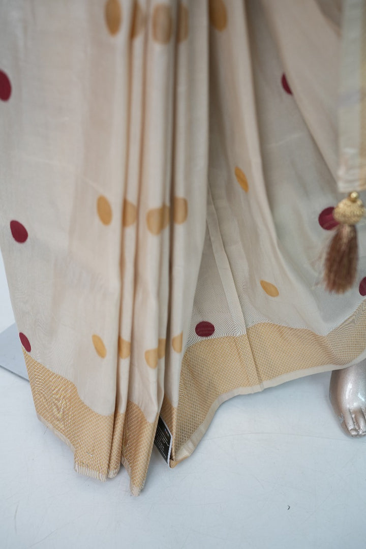Polka Dot Saree TSA3145