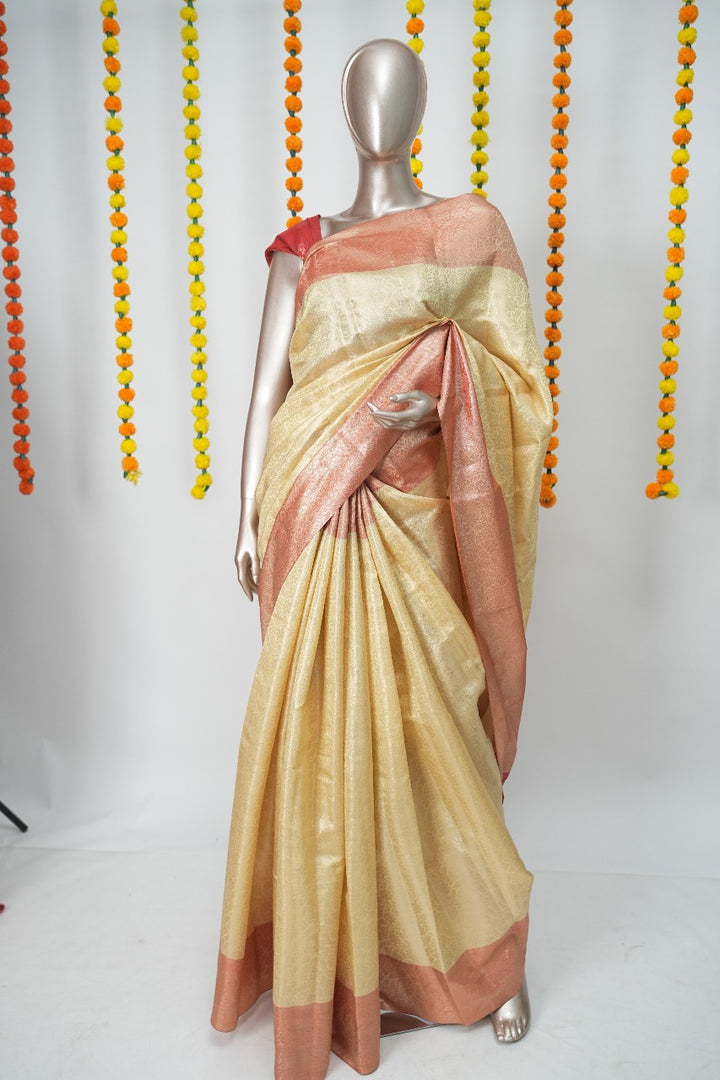 Semi-Silk Saree TSA3174