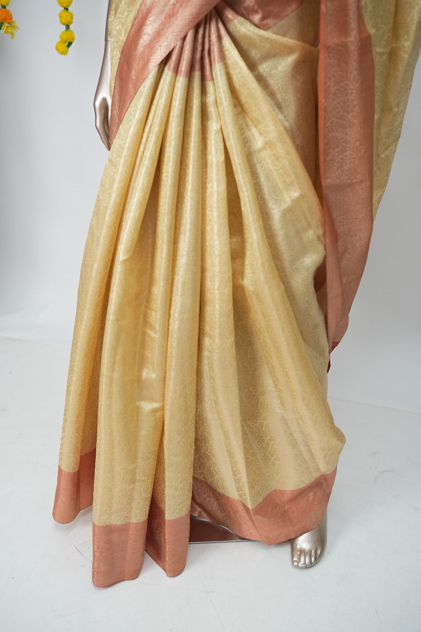 Semi-Silk Saree TSA3174