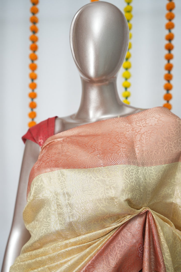 Semi-Silk Saree TSA3174
