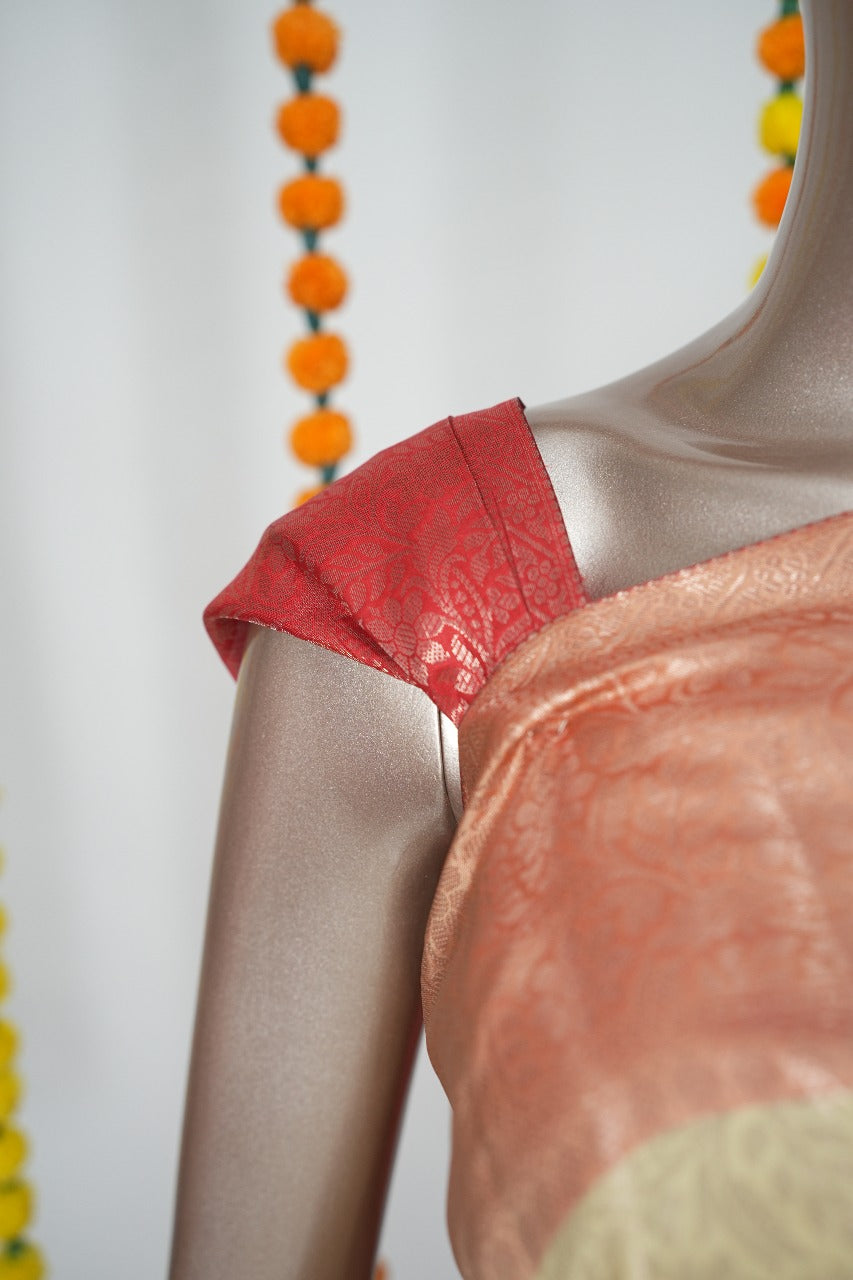 Semi-Silk Saree TSA3174