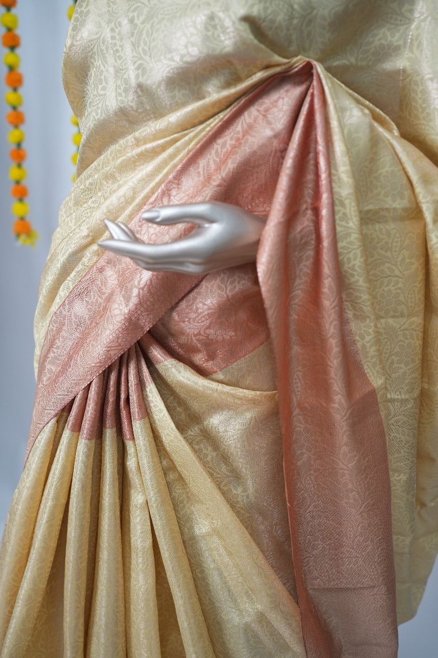 Semi-Silk Saree TSA3174
