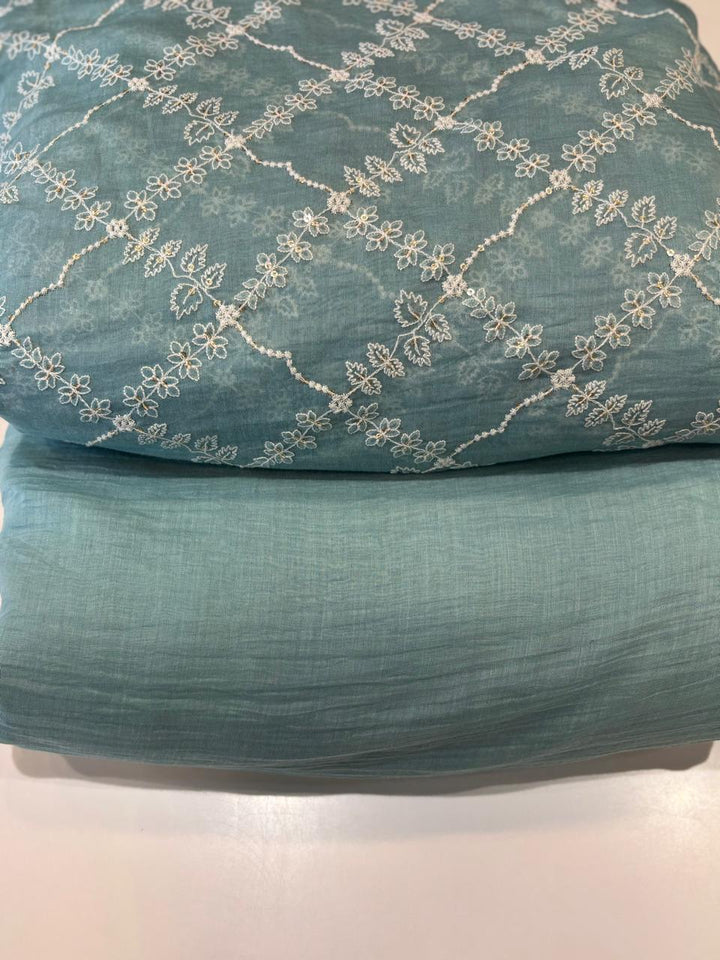 Mul Chanderi Material TRF3177
