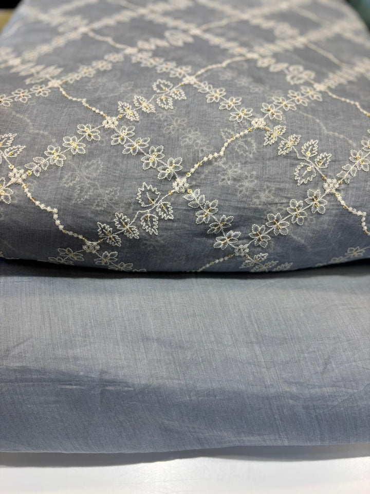 Mul Chanderi Material TRF3177