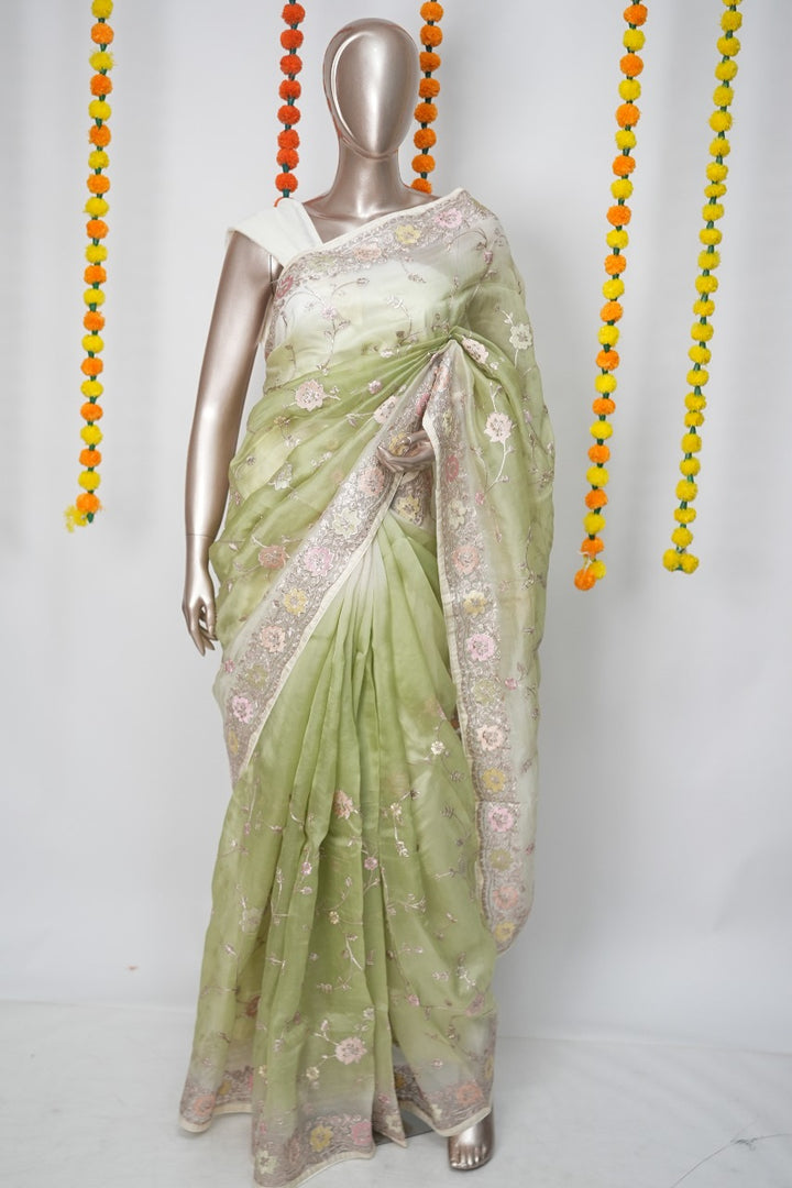 Organza Saree TSA3184