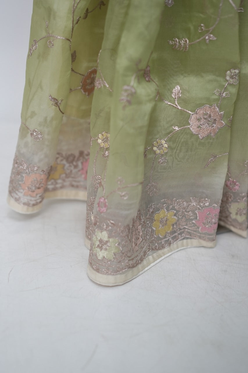 Organza Saree TSA3184