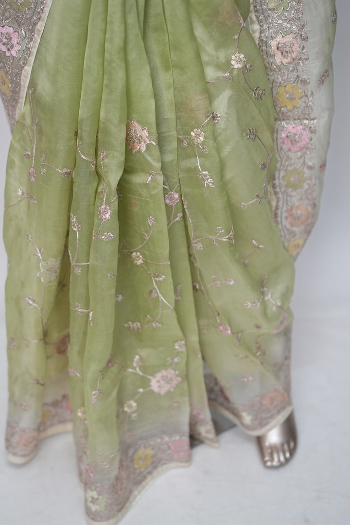 Organza Saree TSA3184