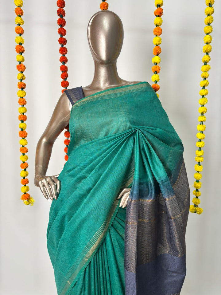 Semi Silk Saree TSA3202