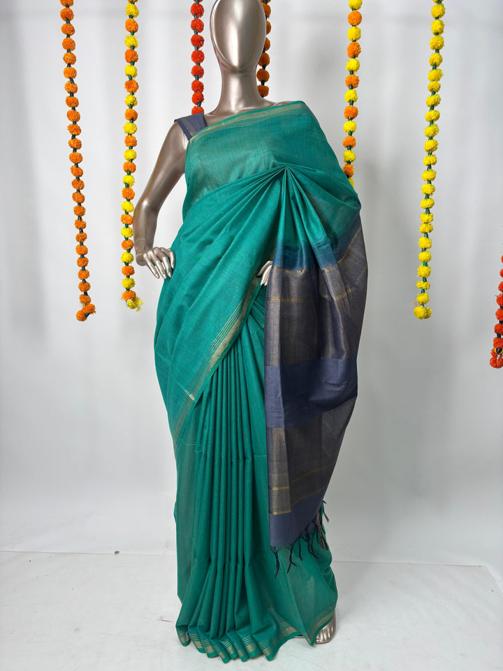 Semi Silk Saree TSA3202