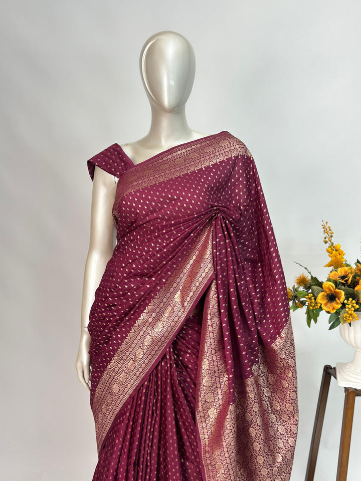 Semi Silk Saree TSA3216