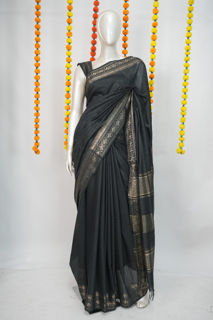 Semi Silk Saree TSA3222
