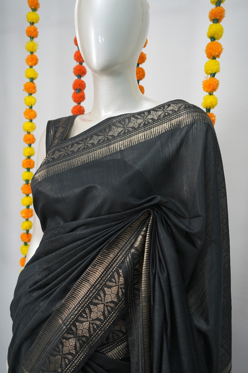 Semi Silk Saree TSA3222